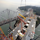 Illustration for article titled An Up-Close Look at the Monumental Task of Building a Bridge